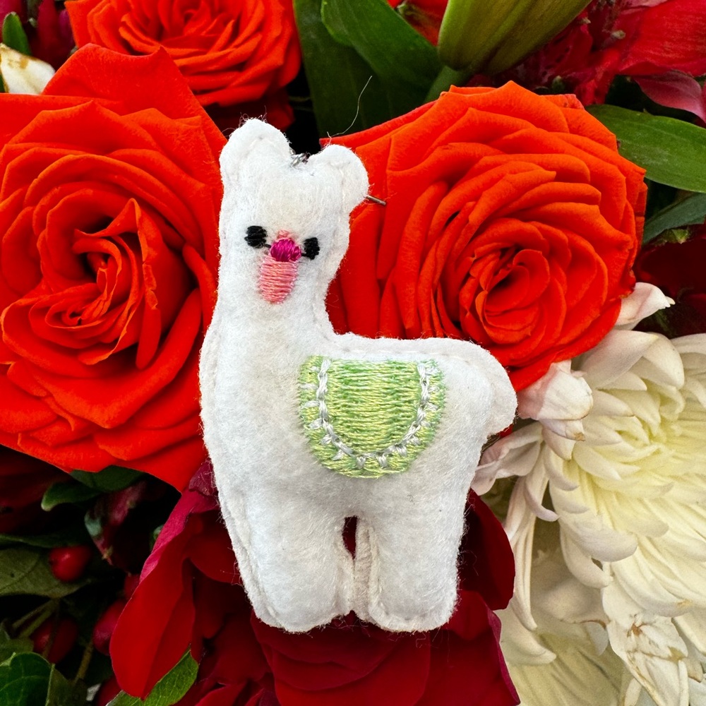 LLAMA EARRINGS - Picture 2 of 10